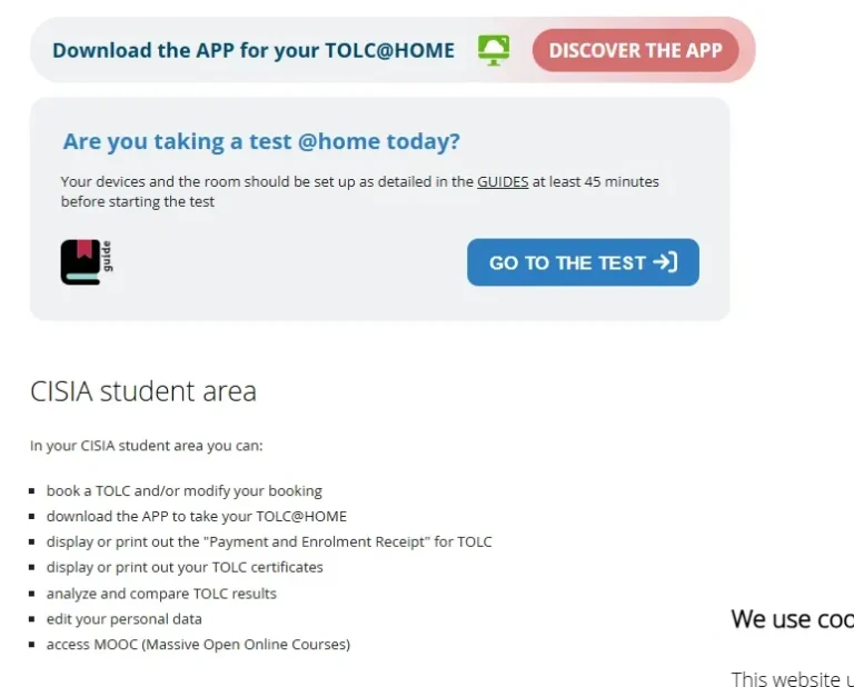 How the TOLC Exam Is Conducted